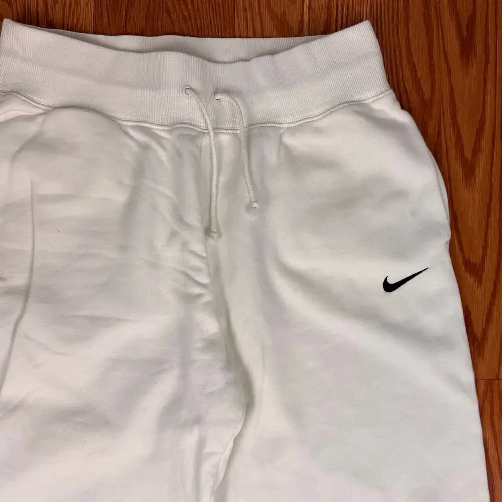 Nike Sportswear Phoenix Fleece Sail Jogger Sweatpants Womens Sz L (TALL)